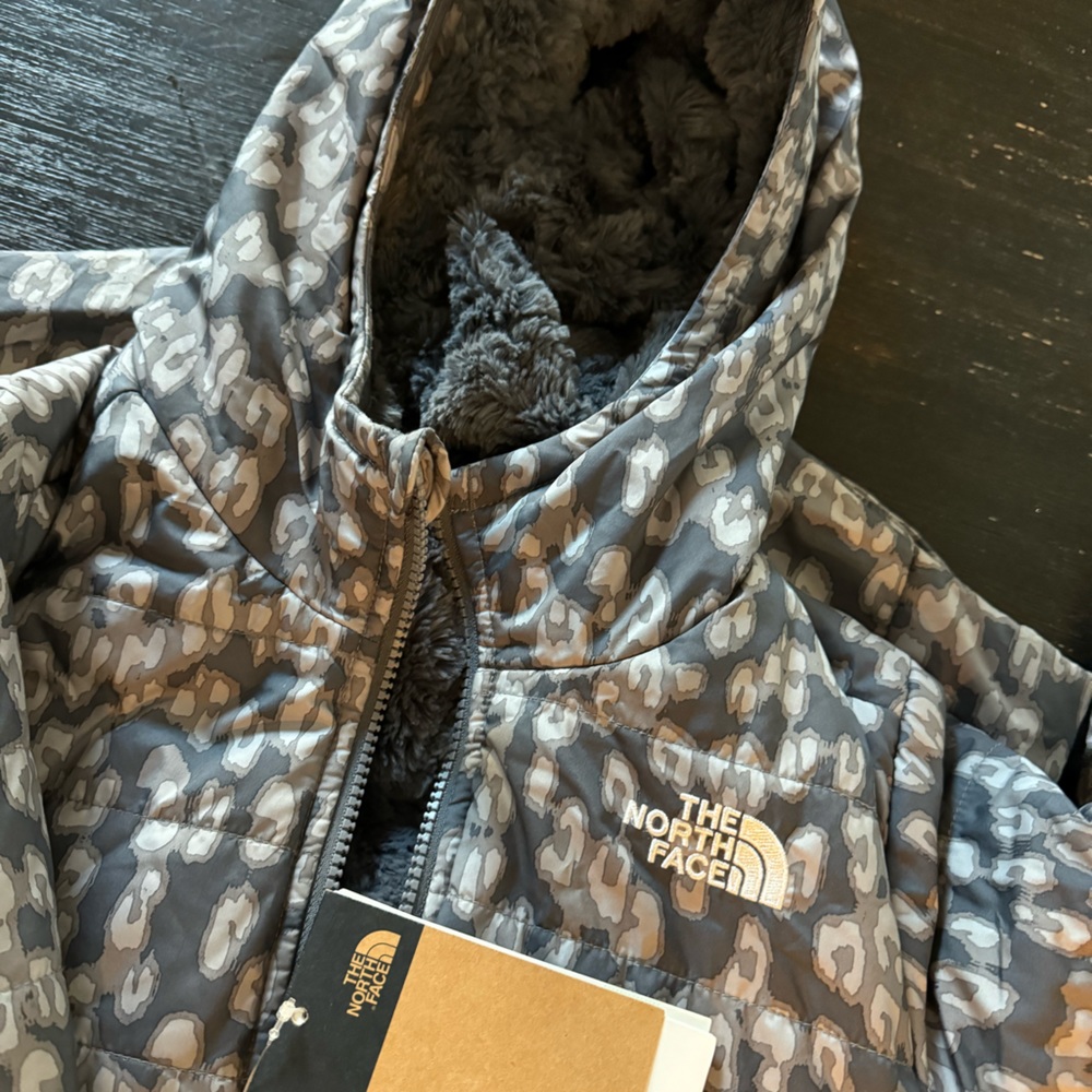 North face reversible parka size 10/12